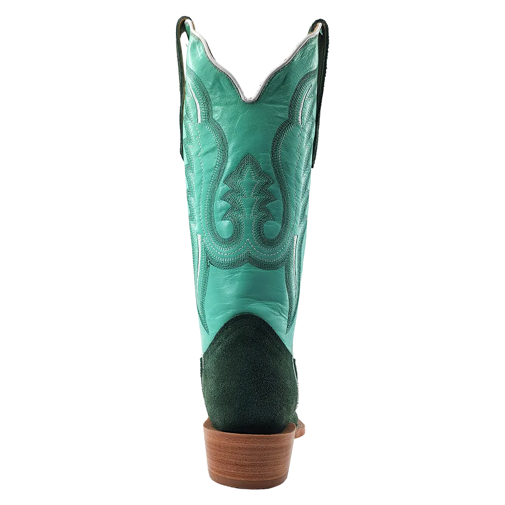 R. Watson Teal Roughout Women's Boots