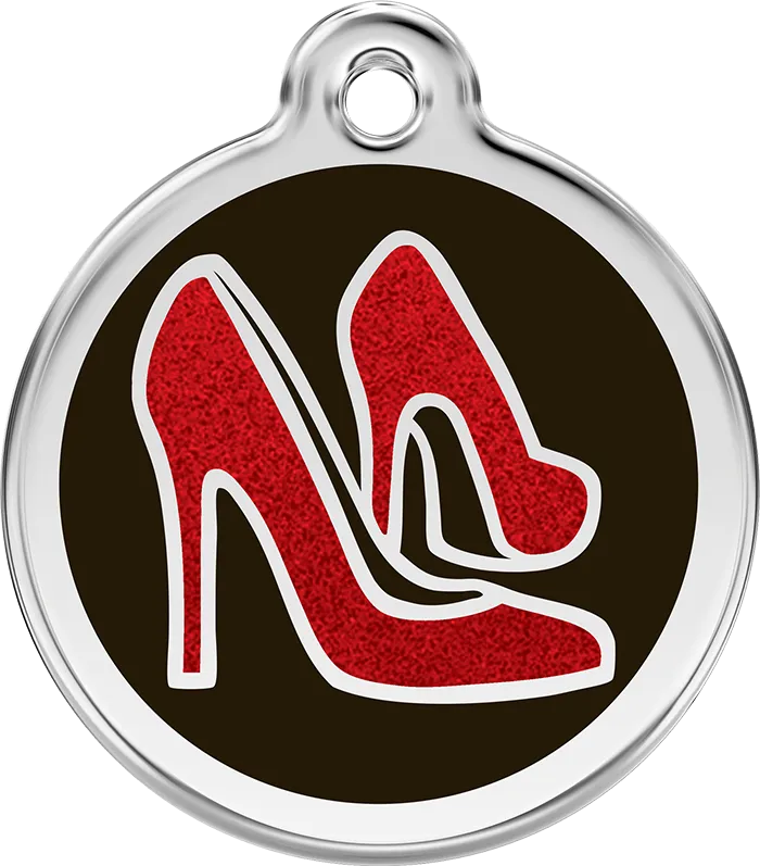 Red Shoe ID Tag