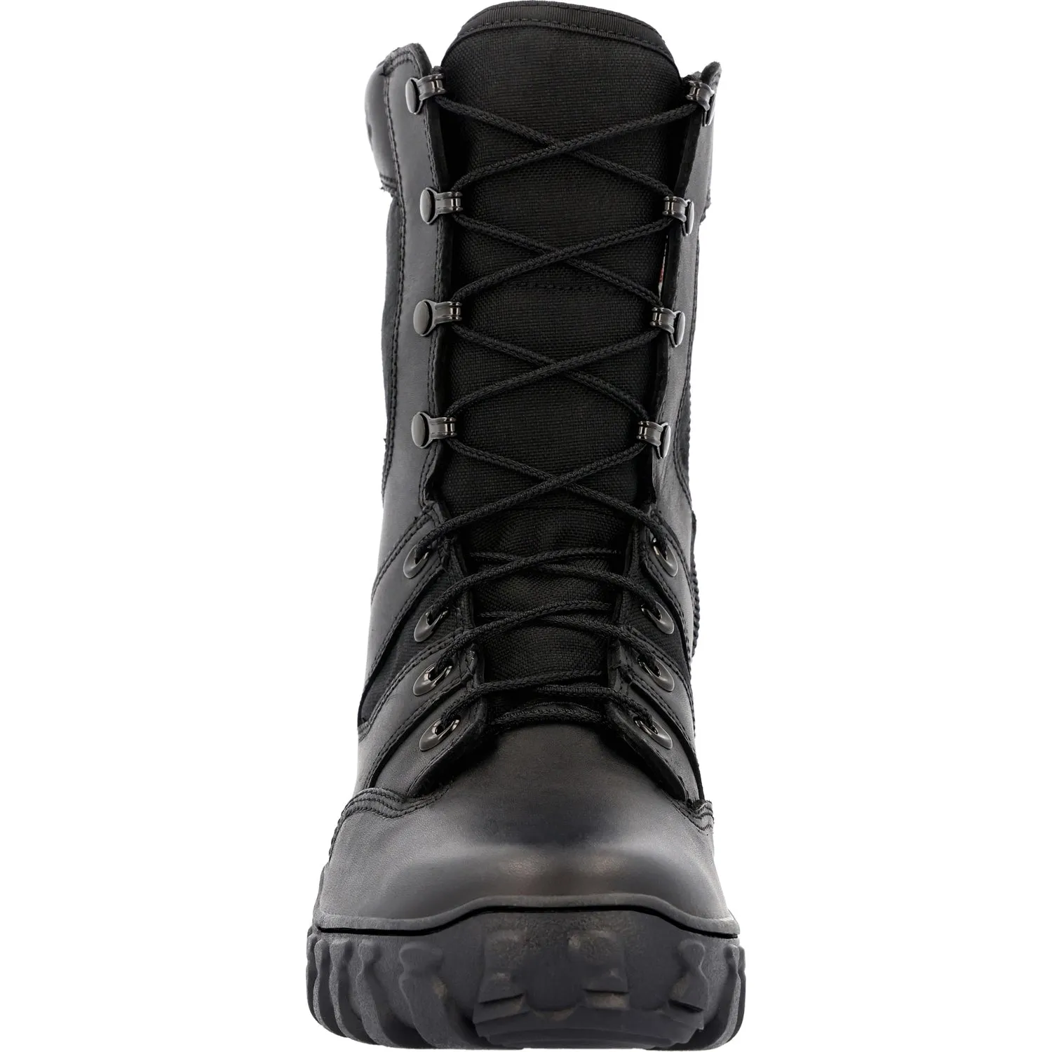 Rocky Mens S2V Predator Black Leather Military Boots