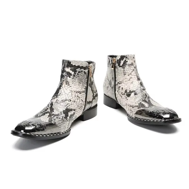 SerpentZip Luxe Dress Boots