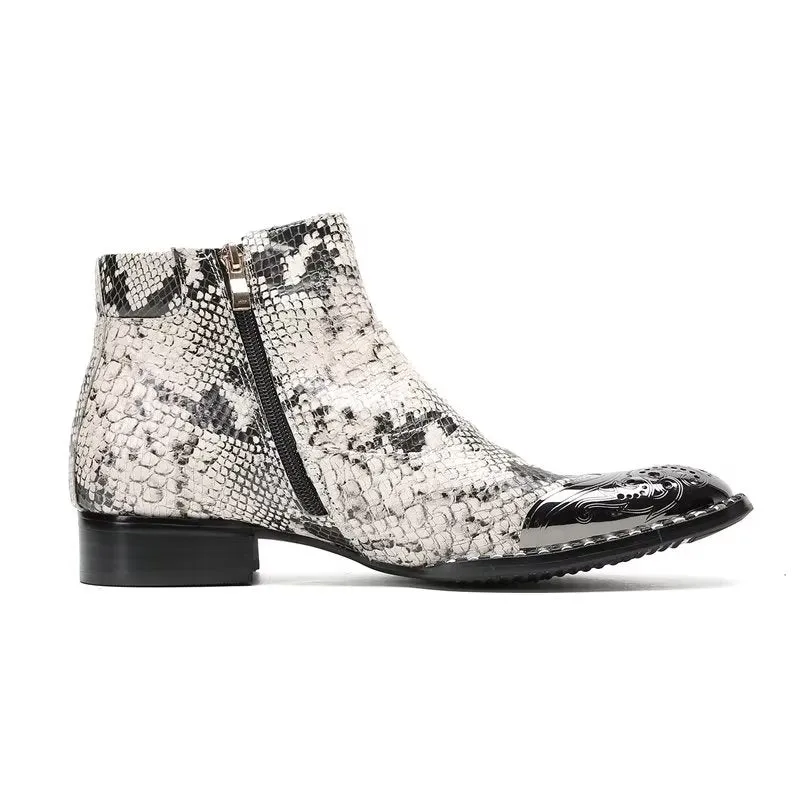 SerpentZip Luxe Dress Boots