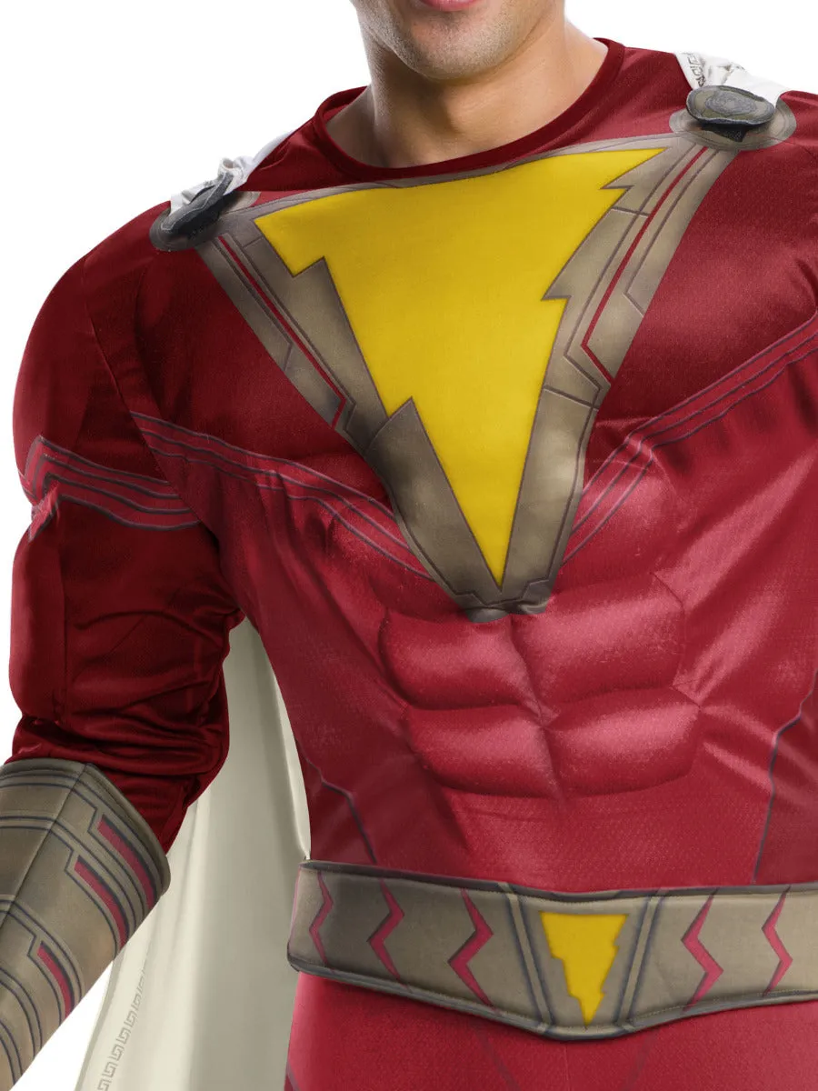 SHAZAM DELUXE COSTUME, ADULT