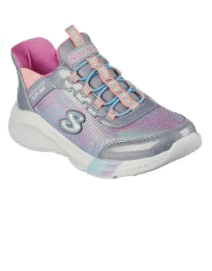 Skechers 303514L GYMT Slip-Ins: Dreamy Lites - Colorful Prism Gray/Multi