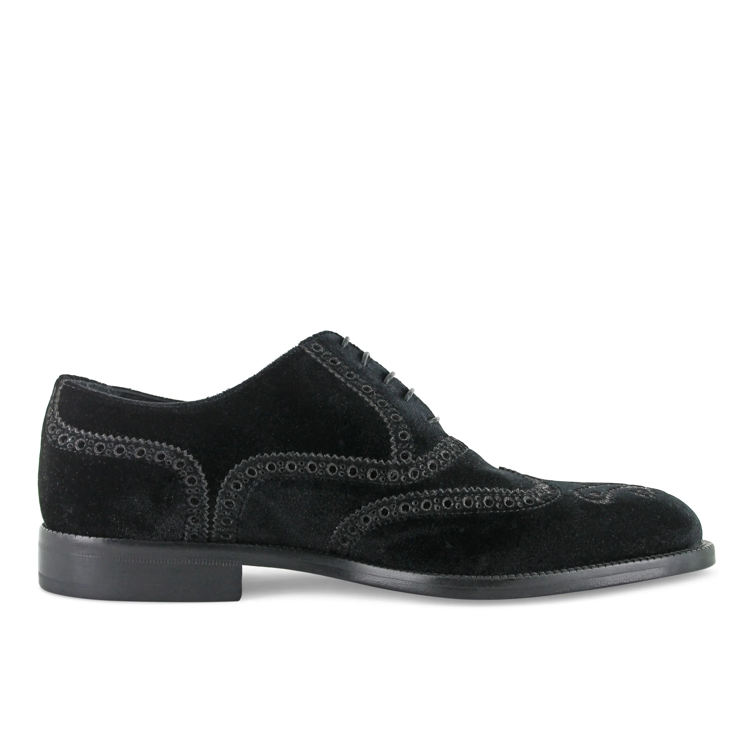 Sukie - Black Velvet Brogue