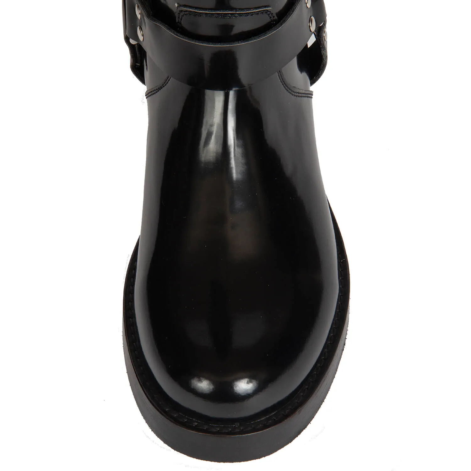 TALL BIKER BLACK PATENT