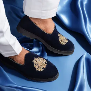 The Alternate Velvet Mojari Shoes