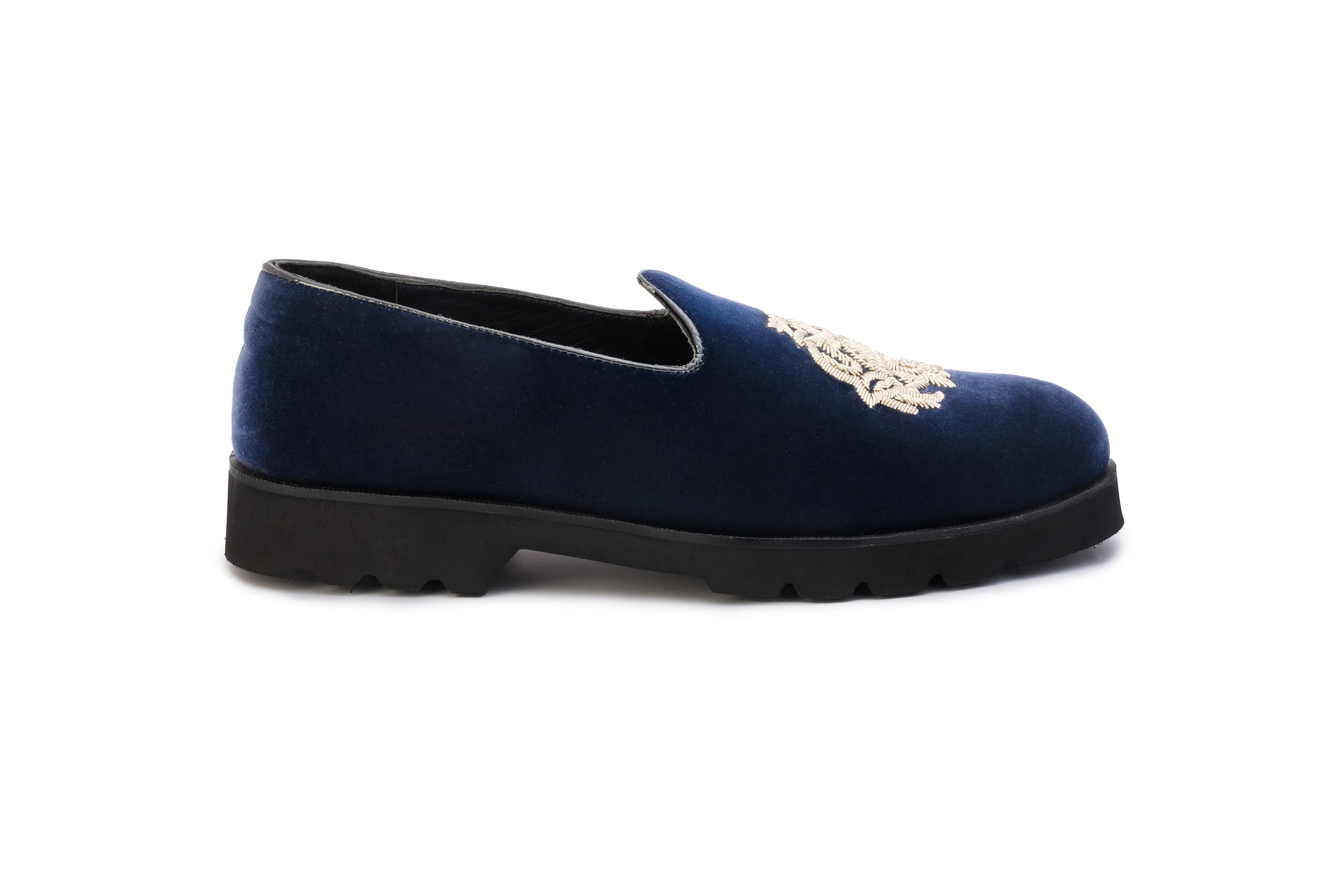 The Alternate Velvet Mojari Shoes