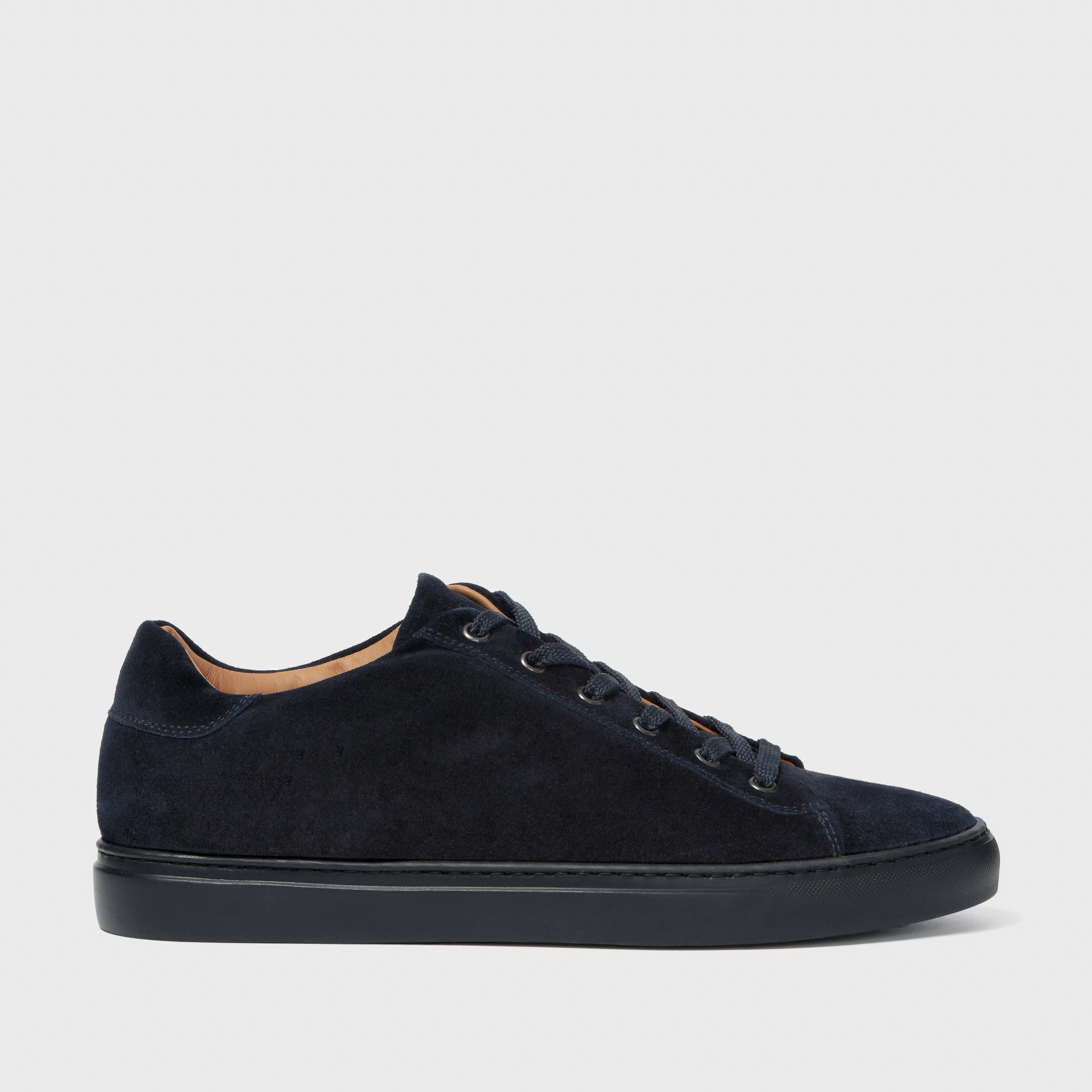 Thomas P Velvet Suede Navy