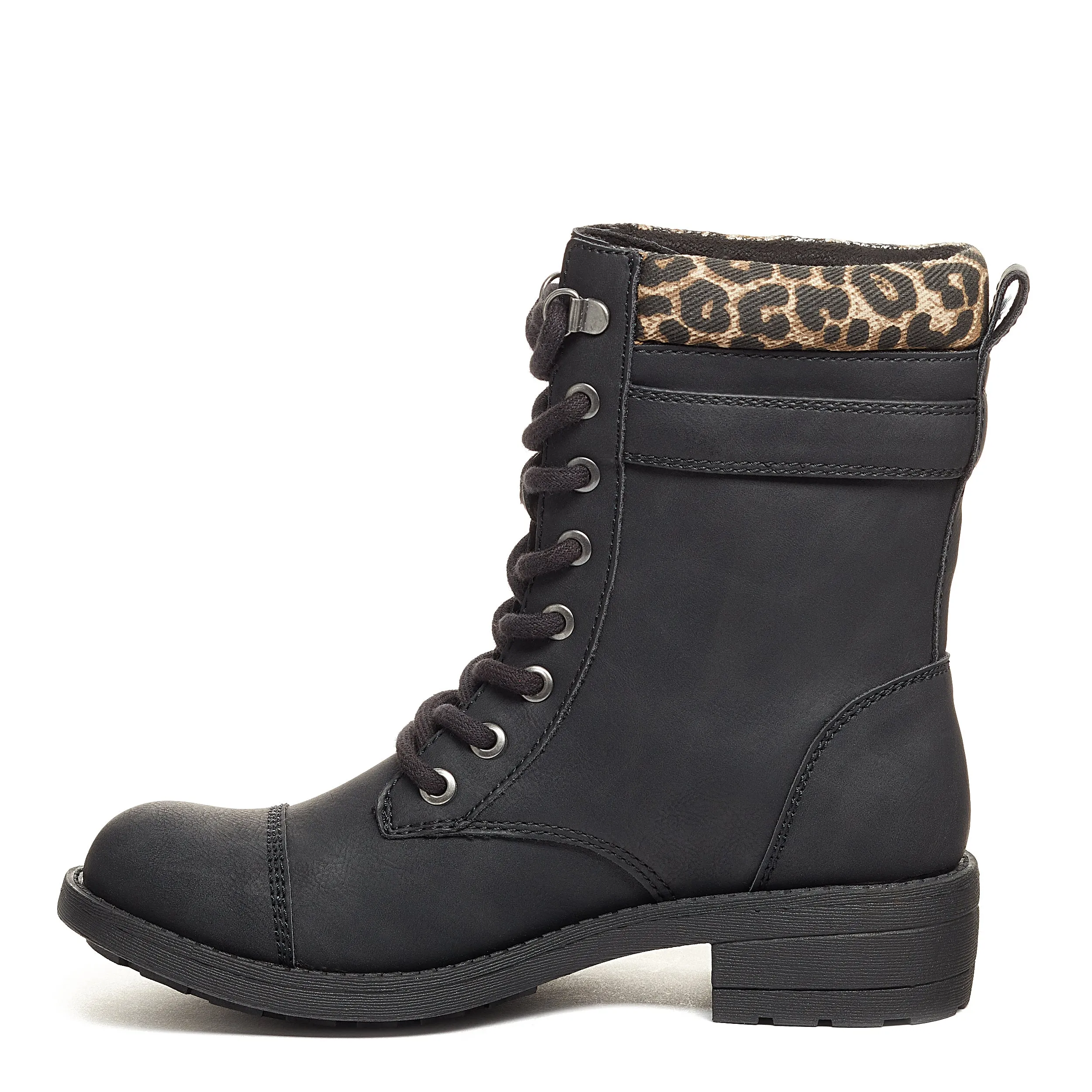 Thunder Black Santee Biker Boot