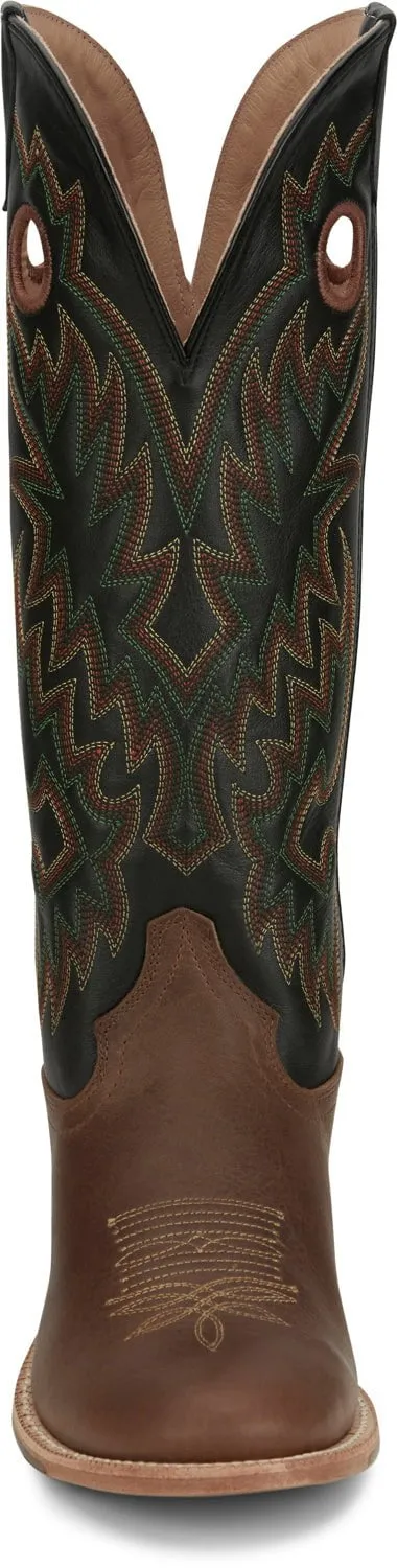 Tony Lama Mens Rutledge Gold/Tan Leather Cowboy Boots