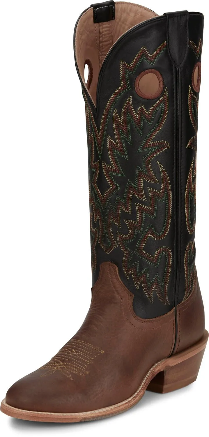 Tony Lama Mens Rutledge Gold/Tan Leather Cowboy Boots