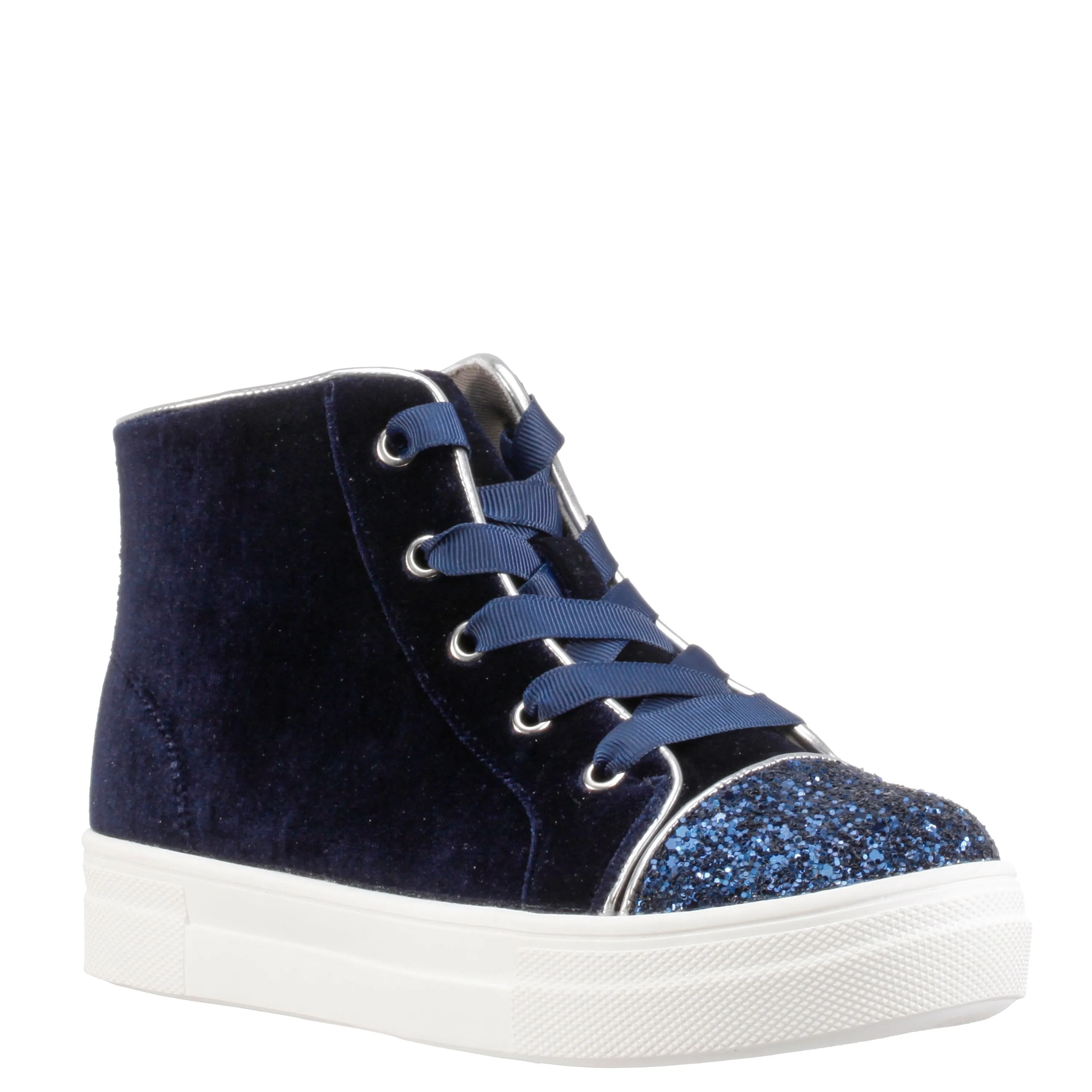 Velvet Glitter High Top