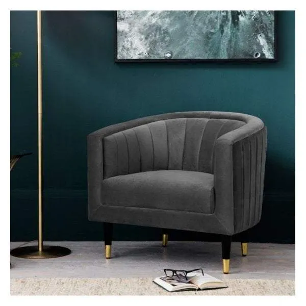 Vera Armchair Mirage Velvet