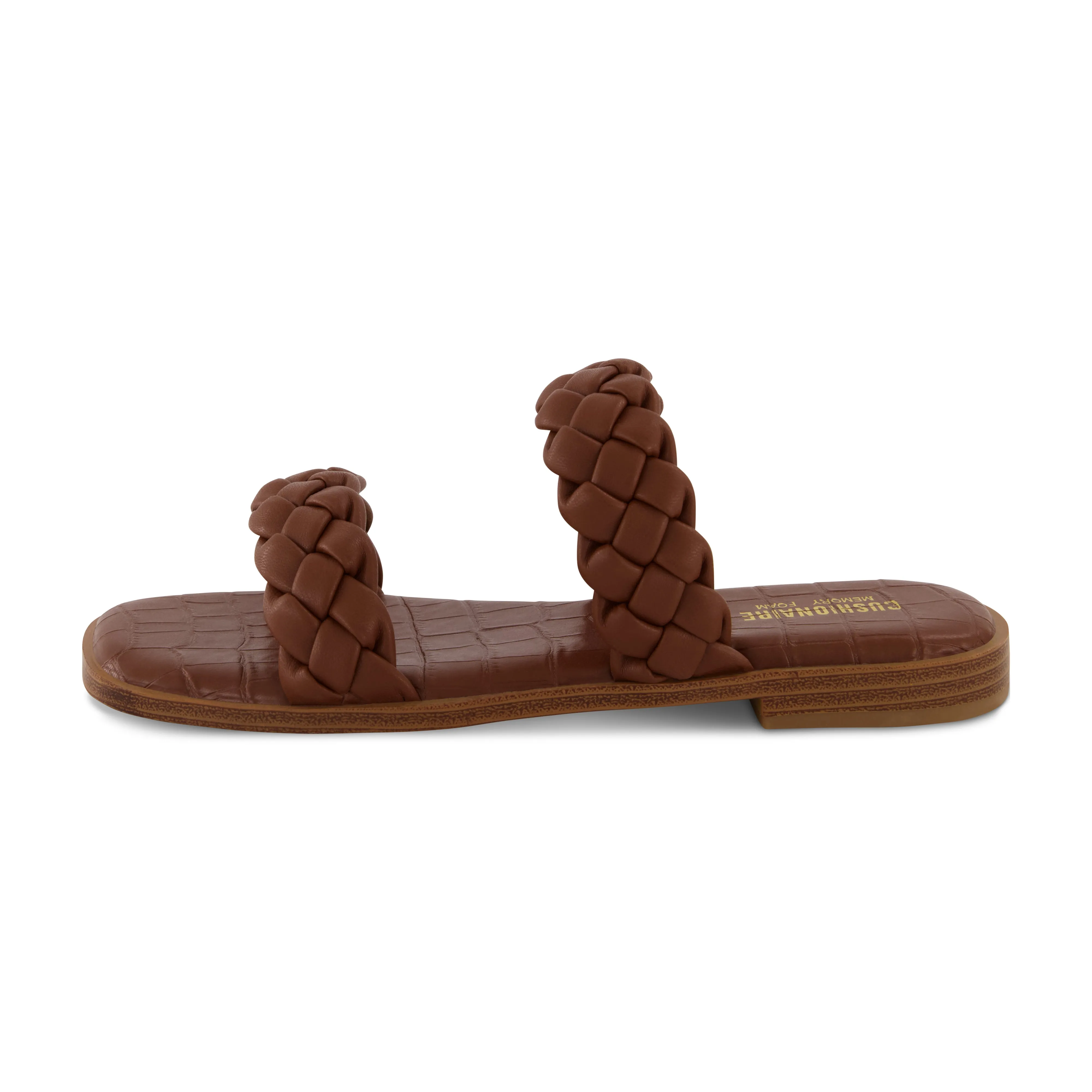 Vicki Braided Two Band Sandal