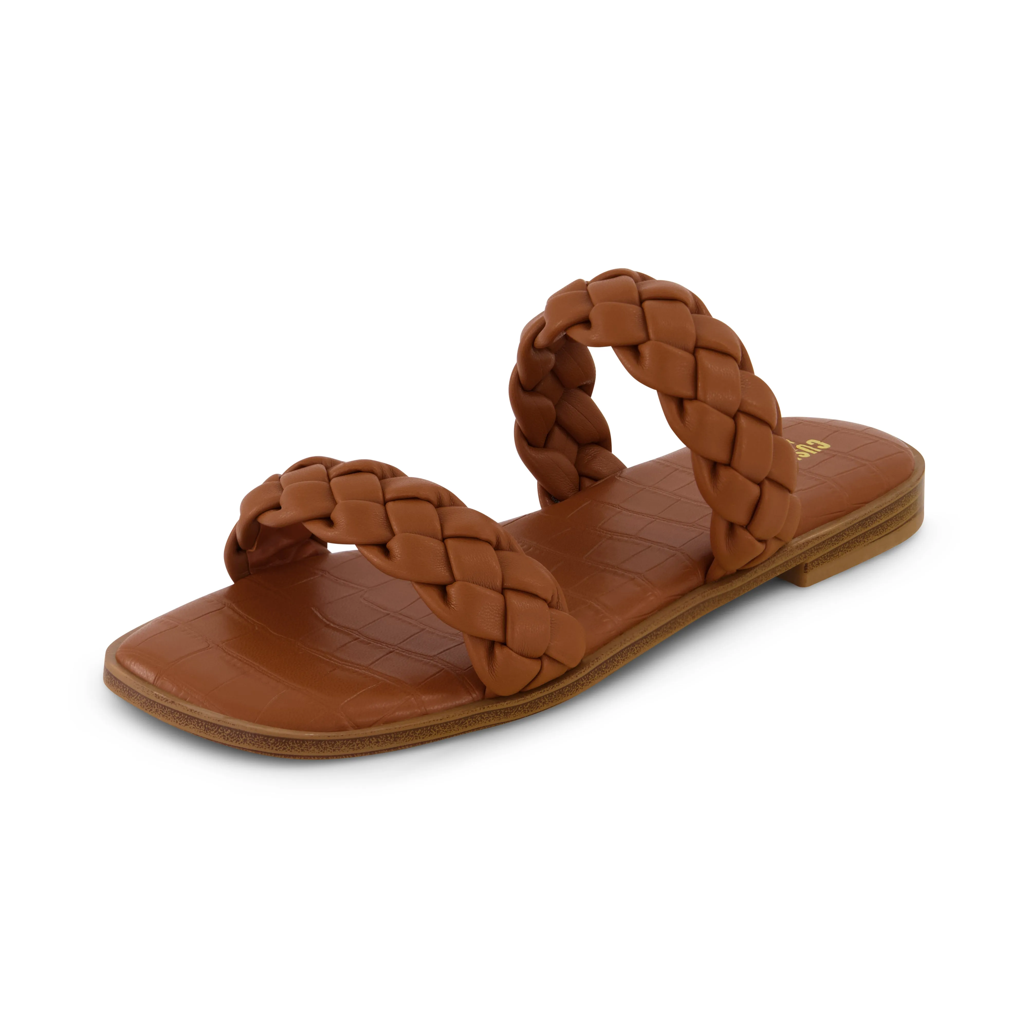 Vicki Braided Two Band Sandal