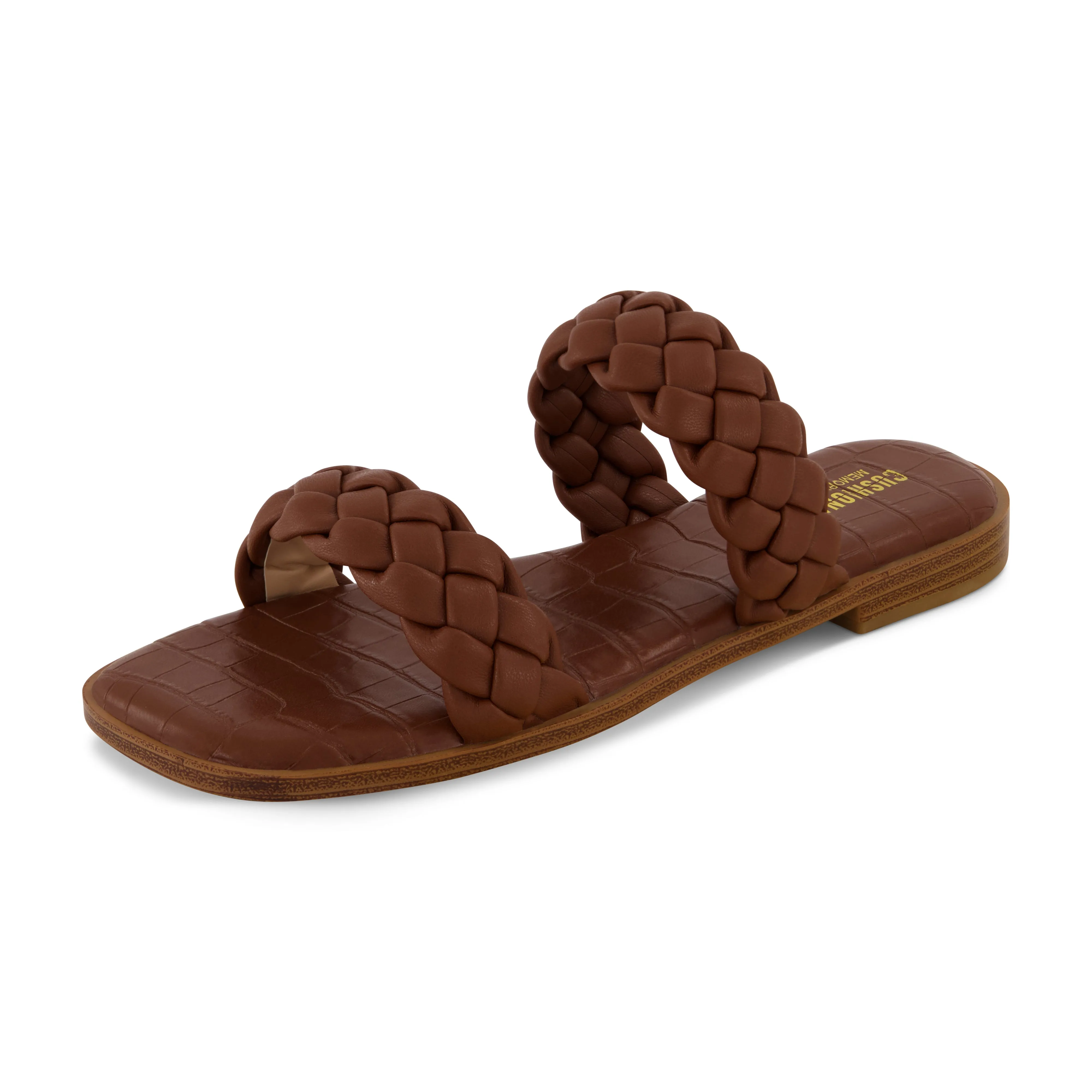 Vicki Braided Two Band Sandal