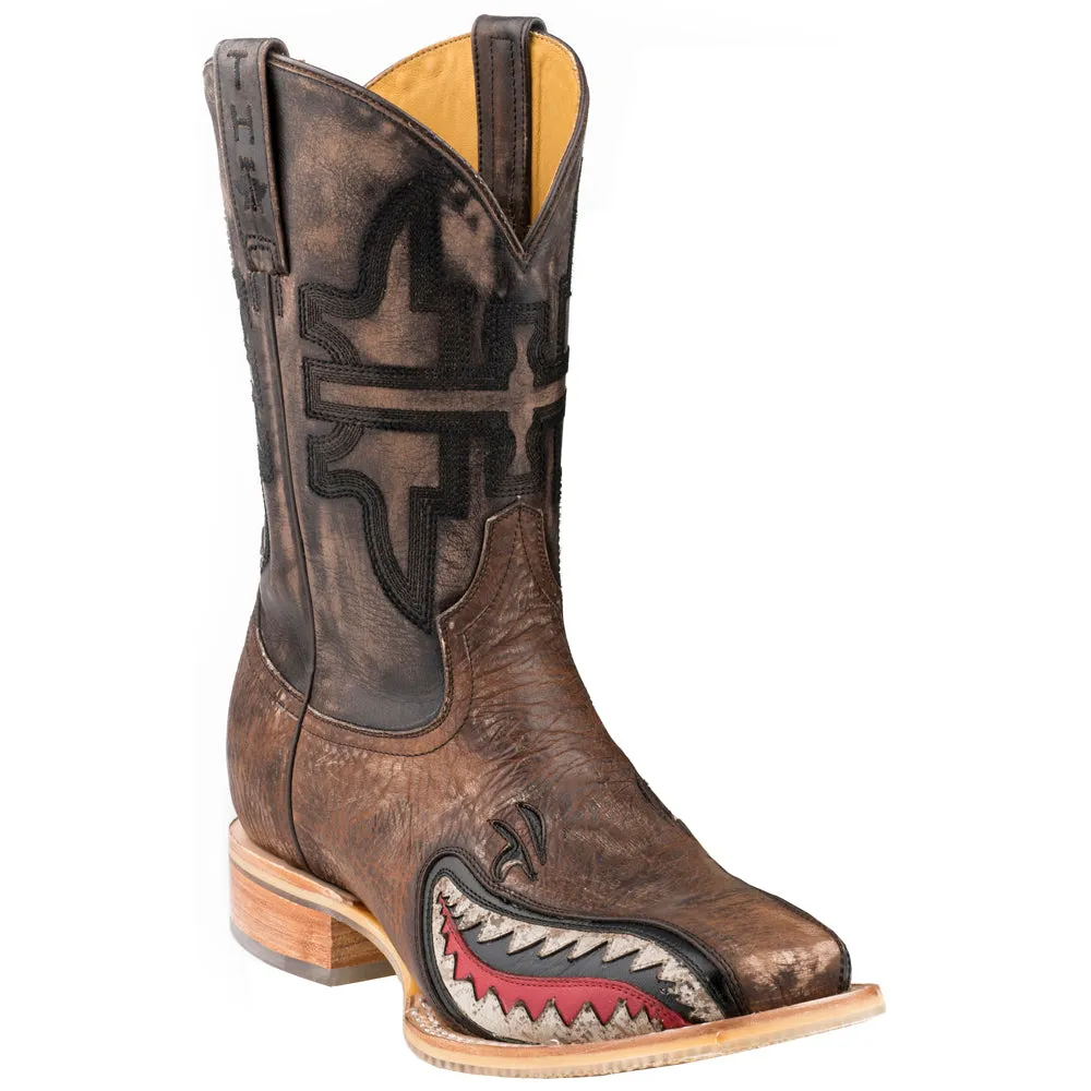 Warhawk Square Toe Cowboy Boots