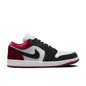 WOMEN'S AIR JORDAN 1 LOW SE VELVET BLACK TOE