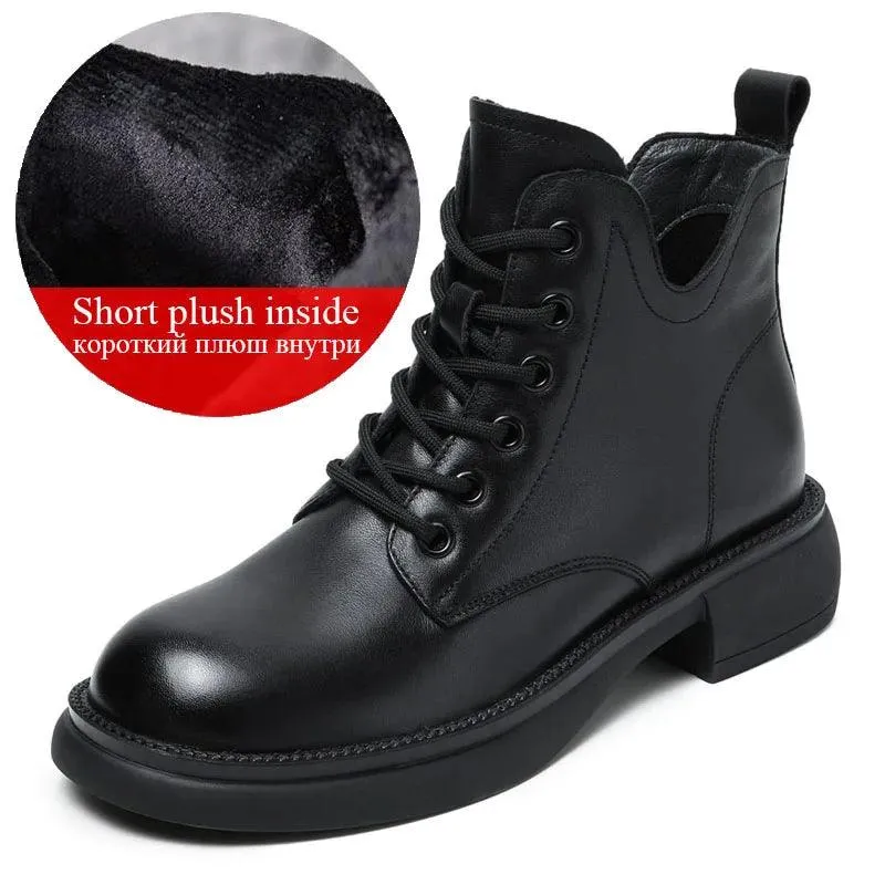 Women's Casual Shoes GCSE58 Short Boots British Style