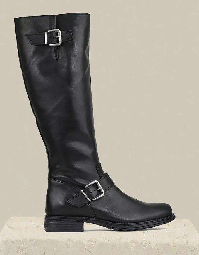 ZENITH Boots Black Leather