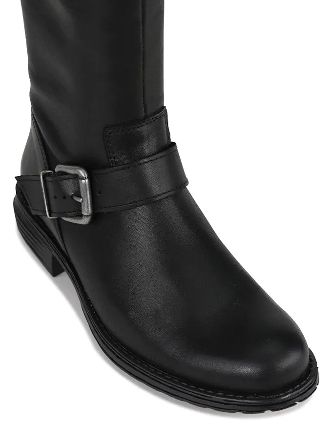 ZENITH Boots Black Leather